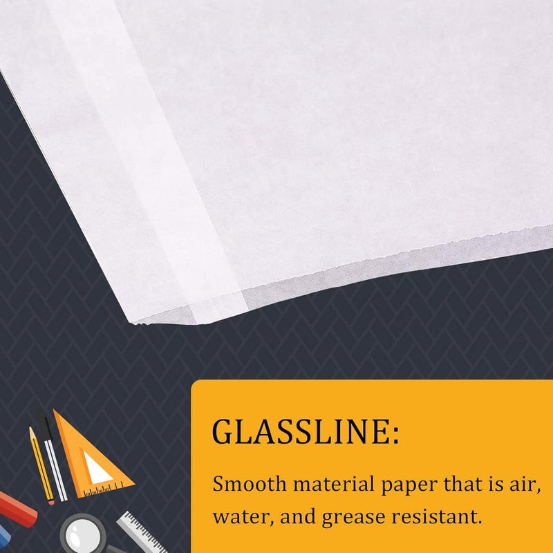 Lineco Glassine Photo Envelopes 5.25''x7.25'', Preserve Photos, Prints, Negatives. Store Stamps, Coins, Scrapbooking, Storage (Pack of 100) - Image 3