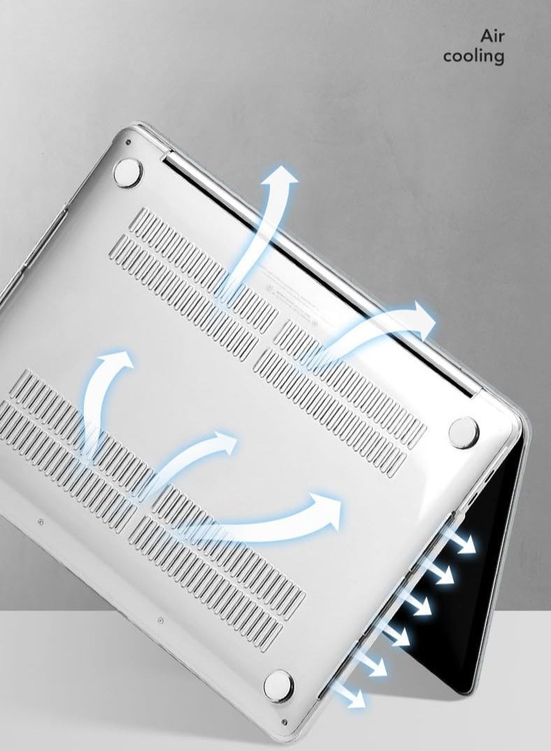 Laptop Case Compatible with Huawei Matebook D16 2024 16 Inch Model MCLF-X MCLG-16 MCLEF-X Weaving Texture Soft Leather Cover Laptop Protective Hard Shell - Image 5