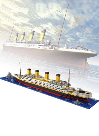 Pcs Titanic Building Blocks Set Construction Toy Learning Assembly Playset STEM Toy Set Educational Kit Child Branin Development Preschool Kindergarten Toy - pzsku/Z6BF6999B96705C188F4CZ/45/_/1720072255/54ab49be-bffc-4671-bf7c-6fc26875956e