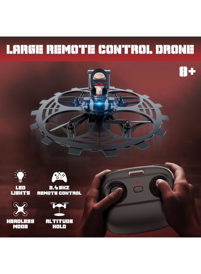 Force1 Officially Licensed Skibidi Toilet Toy RC Drone- Jetpack Flying Buzzsaw Drones, Headless Mode, Altitude Hold, Speed Control, Rechargeable 2.4GHz Remote Control - Image 3