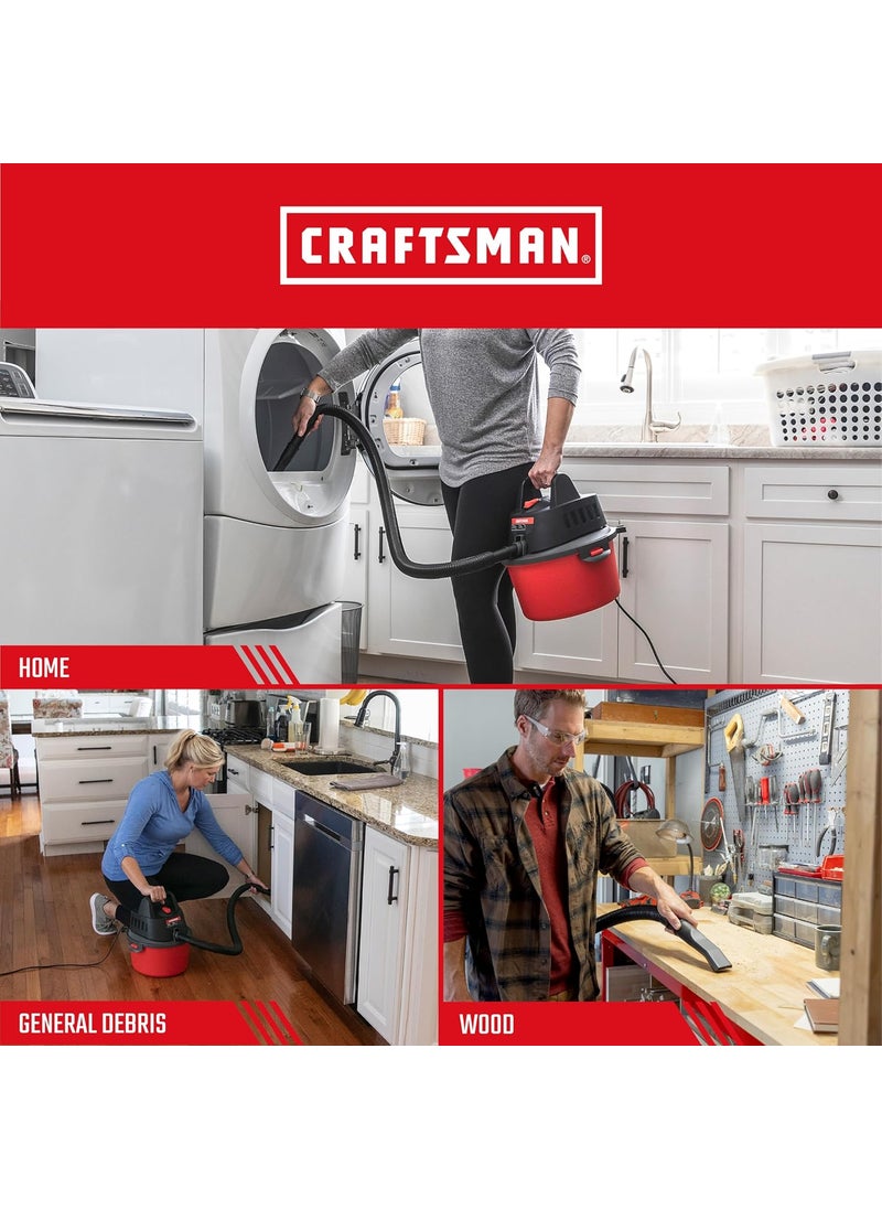 CRAFTSMAN CRAFTSMAN CMXZVBE38737 Genuine General Debris Wet Dry Vac Replacement Filter Bags with Retaining Band for Most CRAFTSMAN 2 to 25 Gallon Shop Vacuums and Powerhead Bucket Vac 3Pack  - Image 4