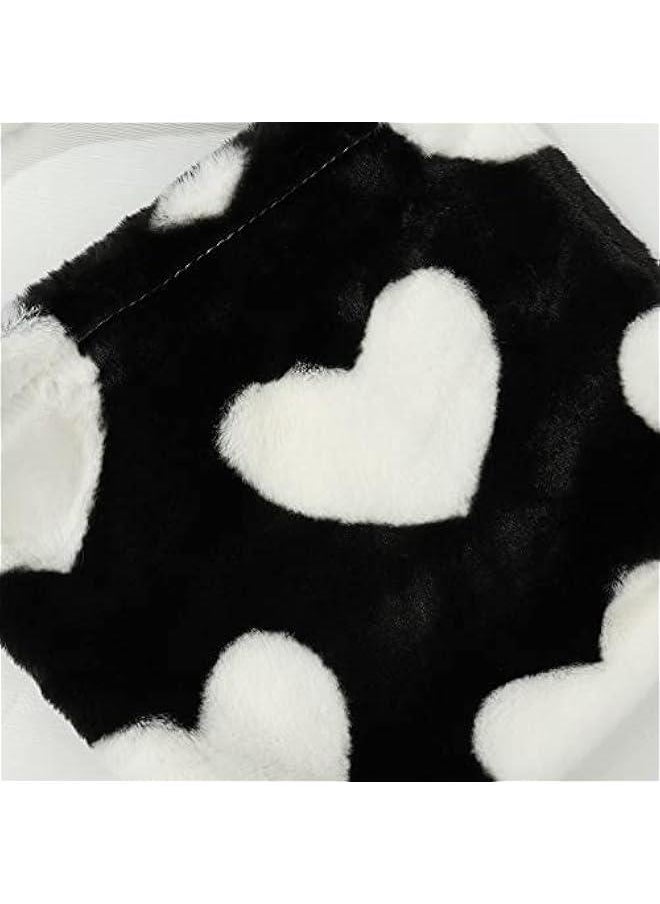 Fluffy Shoulder Bag, Women Girls Large Cute Handbag, Plush Ladies Tote Bag Furry Purse  - Image 2