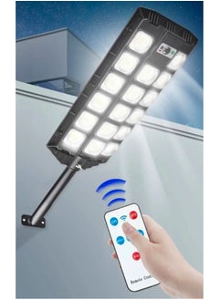 SOLAR Solar Street Lights 442 LED Super Bright Solar LED Light Outdoor Street Lamp 3 Light Mode Motion Sensor IPX4 Waterproof Light for Garage ,Garden Street(W7101A-6)  - Image 1
