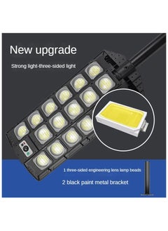 SOLAR Solar Street Lights 442 LED Super Bright Solar LED Light Outdoor Street Lamp 3 Light Mode Motion Sensor IPX4 Waterproof Light for Garage ,Garden Street(W7101A-6)  - Image 4