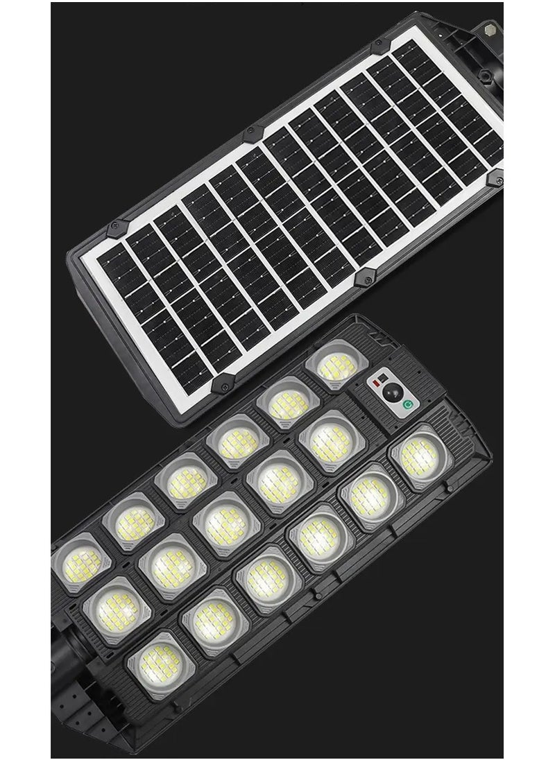 SOLAR Solar Street Lights 442 LED Super Bright Solar LED Light Outdoor Street Lamp 3 Light Mode Motion Sensor IPX4 Waterproof Light for Garage ,Garden Street(W7101A-6)  - Image 5