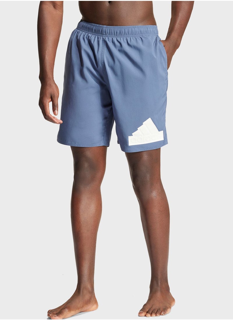 Adidas - Logo Swim Short - Image 1