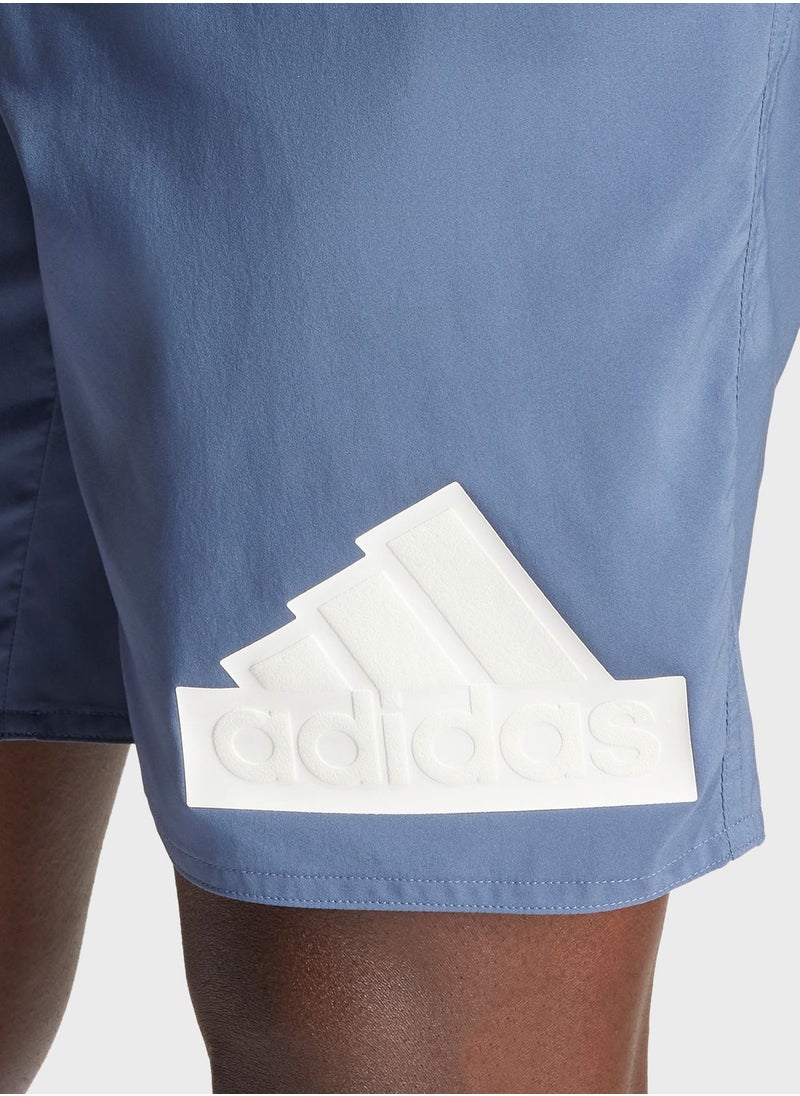 Adidas - Logo Swim Short - Image 1