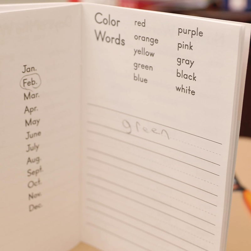Really Good Stuff My Writing Word Journals - Set of 12, 5.75? W x 8.75? L - Kids Classroom Materials, Primary Notebooks, Grades 1-3 - Image 2
