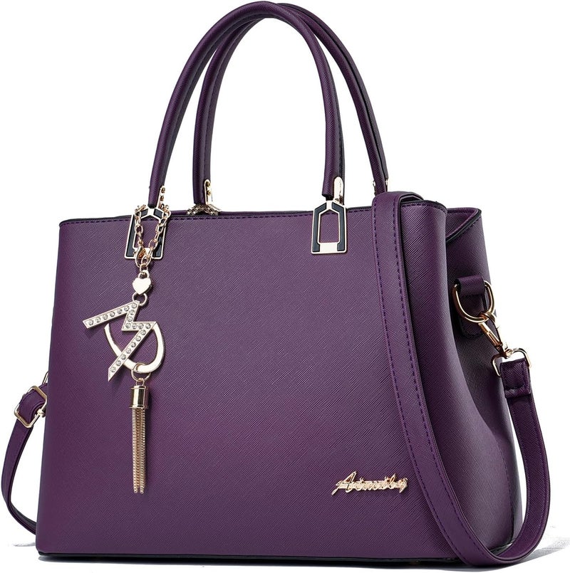 ToLFE Womens Purses and Handbags Shoulder Bags Ladies Designer Top Handle Satchel Tote Bag - Image 1
