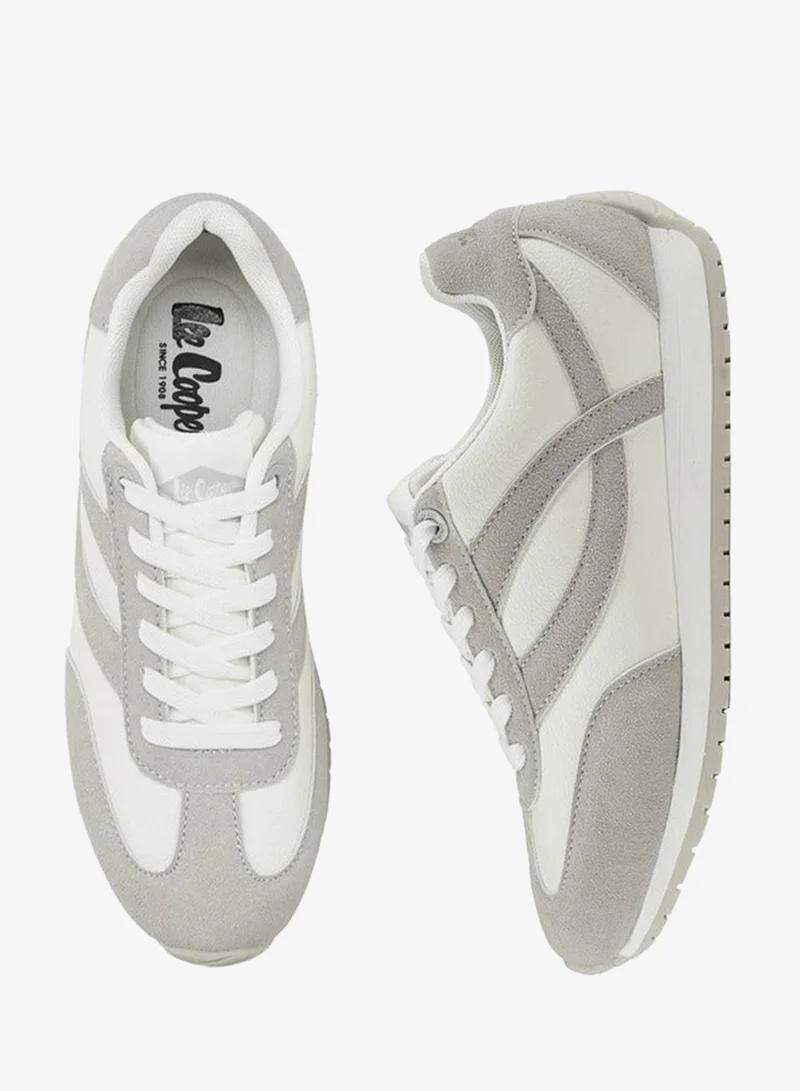 Lee Cooper Women's Panelled Lace-Up Sneakers