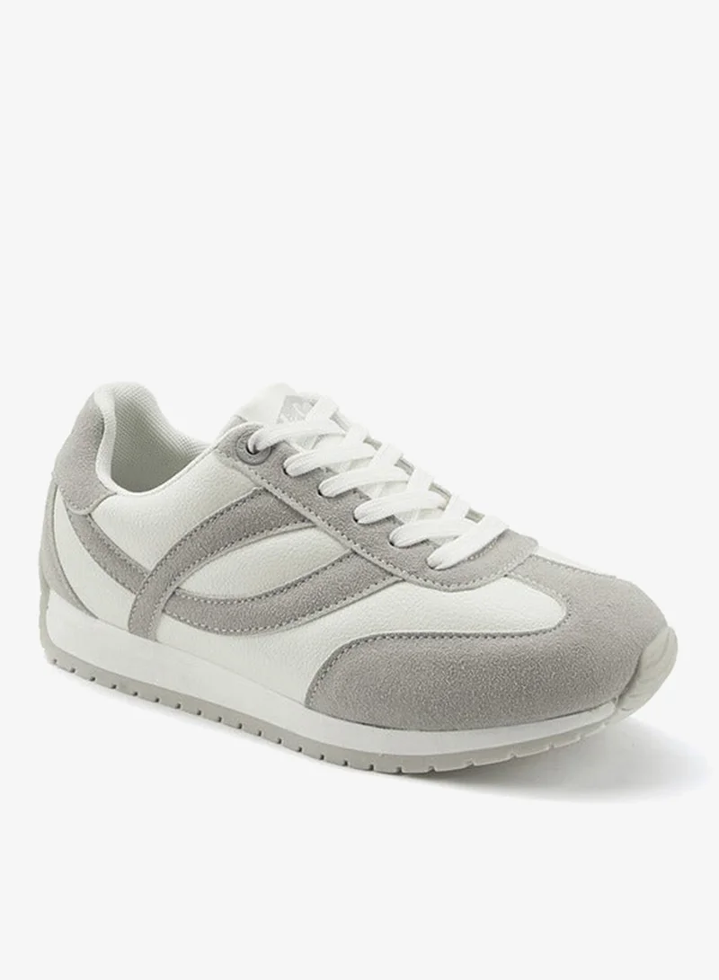 Lee Cooper Women's Panelled Lace-Up Sneakers