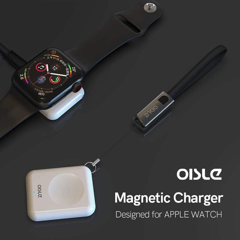 iWatch Magnetic Wireless Charger Watch Charger for Apple Watch 7/6/5/4/3/2/1/Nike/Hermes/Edition(Black) - Image 3