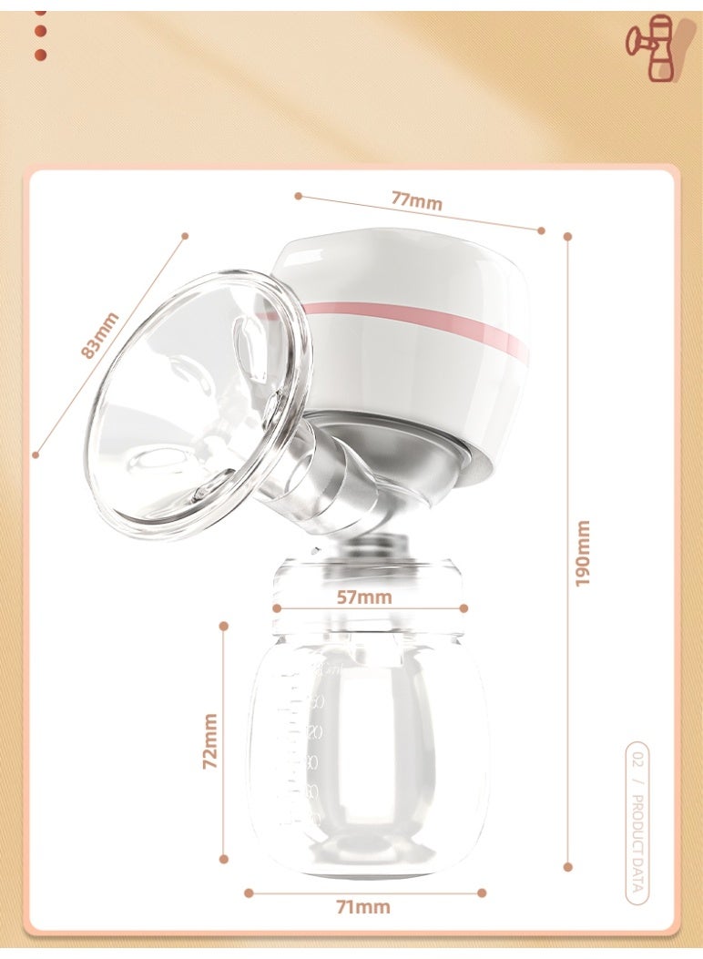 Dasen Electric Breast Pump, Wearable Hands-Free Cordless Breast Pump with Remote Control, 9 Suction Levels, 30-Min Auto Shut-Off and Milk Full Alert - Image 4