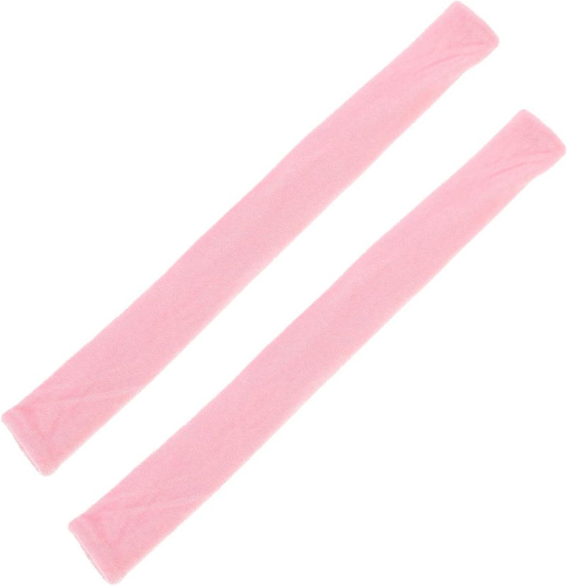 VERDANVERSE 2Pcs Microwave Oven and Refrigerator Handle Covers, Pink Anti-Skid, Oil-Resistant Protective Sleeve for Freezer and Kitchen Appliance Door Handles, Washable - Image 1
