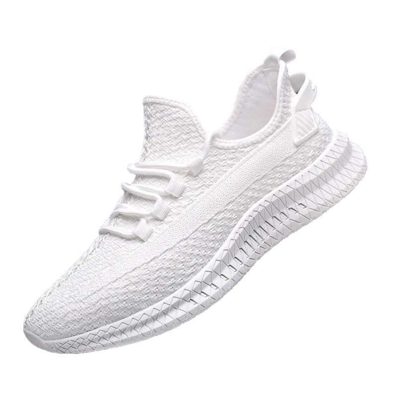 Men'S Casual Shoes Men'S Fashionable All-Matching Sneaker Men'S Shoes Flying Woven Breathable Mesh Cloth Shoes - Image 4