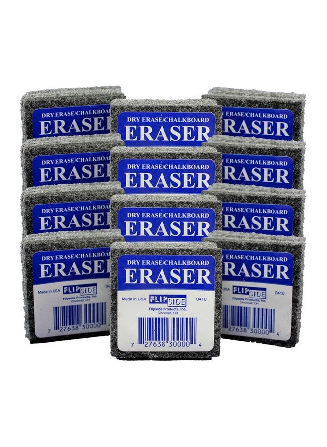 Flipside Dry Erase Felt Student Erasers, Pack of 12 - Image 1