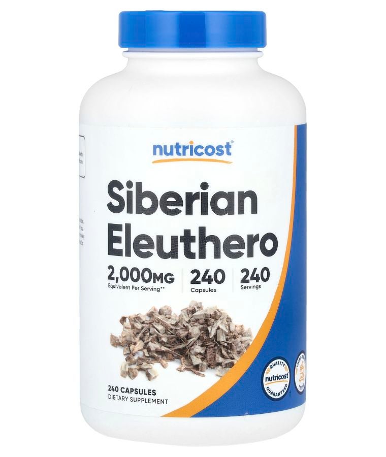 Nutricost Siberian Eleuthero 2000 mg 240 Capsules