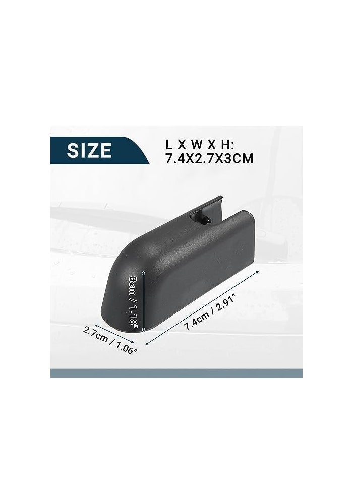 Wivplex Car Rear Windshield Wiper Arm Nut Cover for Opel Zafira - Image 3