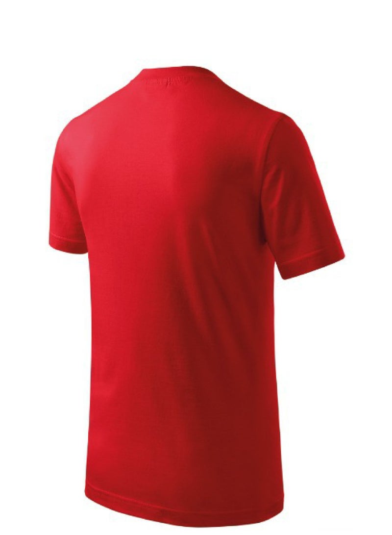 Belgium Football Team World Fans printed T shirts Supporting The Team Football Team Jersey T shirts For Men | Women | Kids to win the cup (Red)  - Image 3