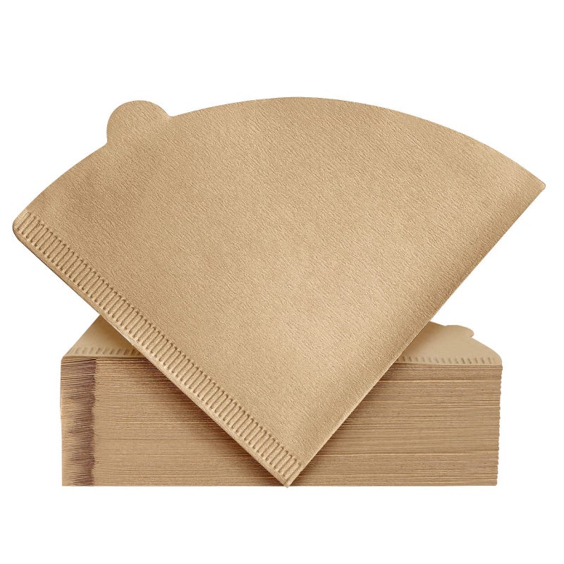 Coffee Filter Cone Coffee Filters Size 02 Coffee Filters for Pour Over Drippers Total of 200 Sheets 14 Cups Natural Unbleached Brown