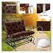 YXMKJOS Swing Cushion Replacement Outdoor Porch Waterproof Bench Cushion 23 Seater Washable Bench Replacement Cushions for Outdoor Patio Porch Swing Cushions - Image 3