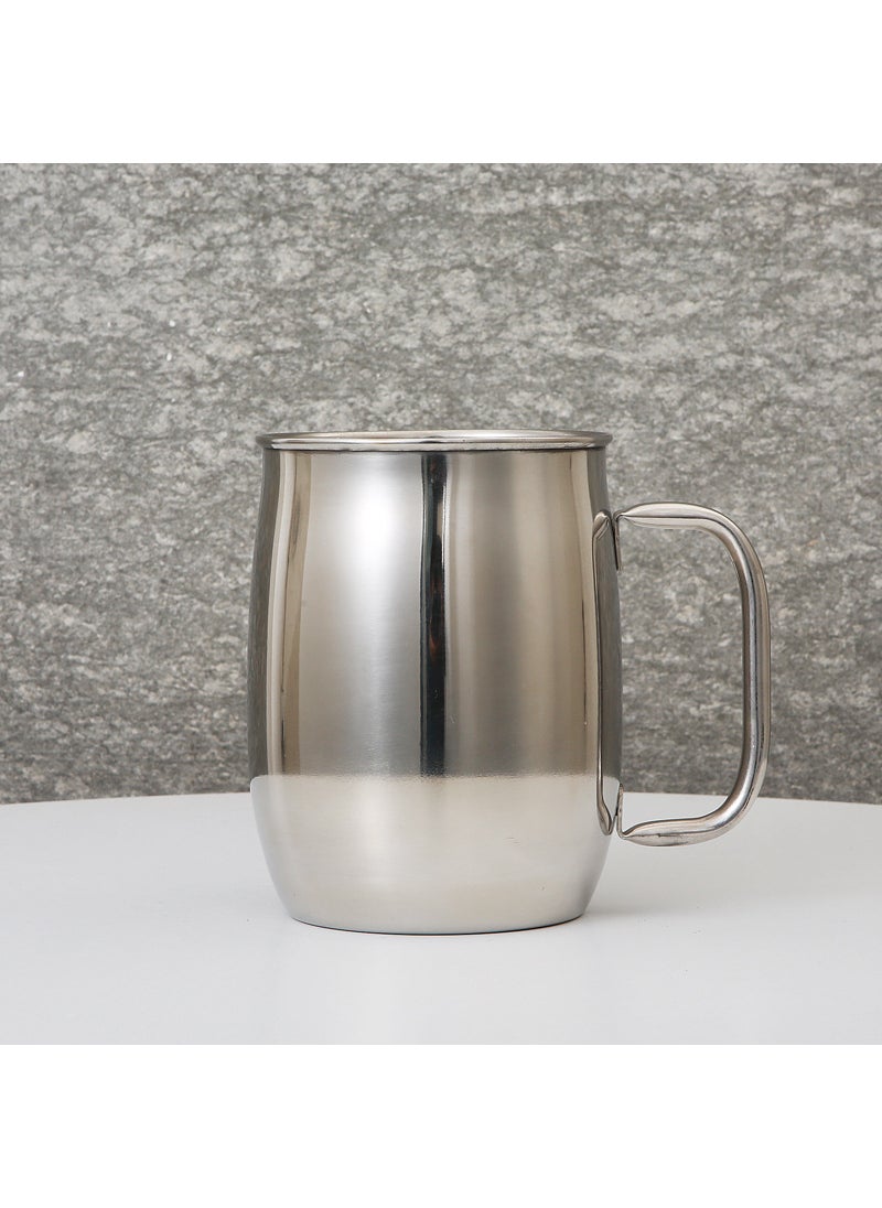 Generic - 1000ml Stainless Steel Beer Mug Large CapacityStainless steel primary color Stainless steel primary color - Image 1