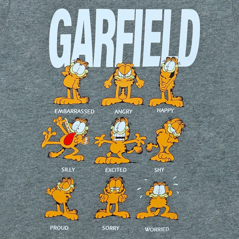 nickelodeon Nickelodeon Garfield Moods Kids Boy's Short Sleeve T-Shirt