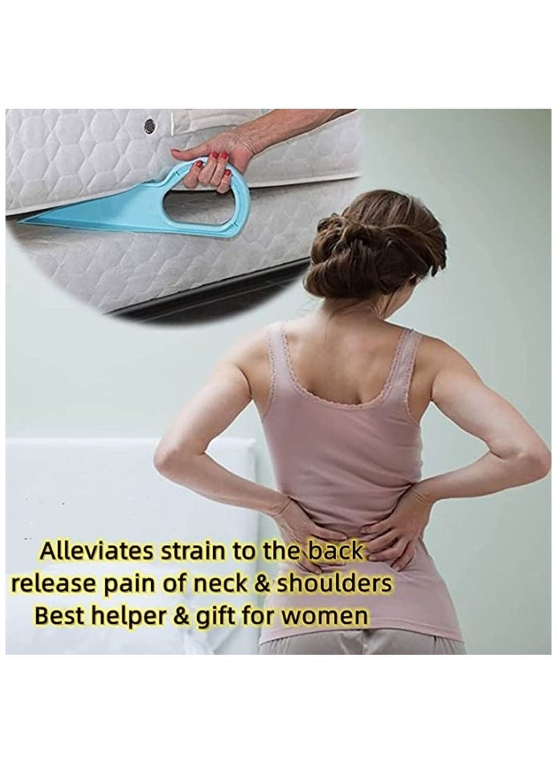 MIRFA - Bed Mattress Lifter, Wedge Elevator, Helper Sheet Change ABS Ergonomic Making Lifting Handy Tool to Alleviate Back Pain (Pack of 1) - Image 1