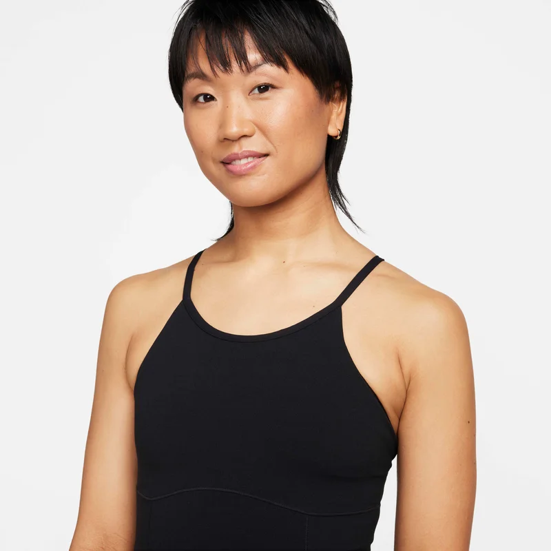 Nike Black Women's Zenvy Dri-FIT Full-Length Flared Bodysuit for Women | Best Price UAE
