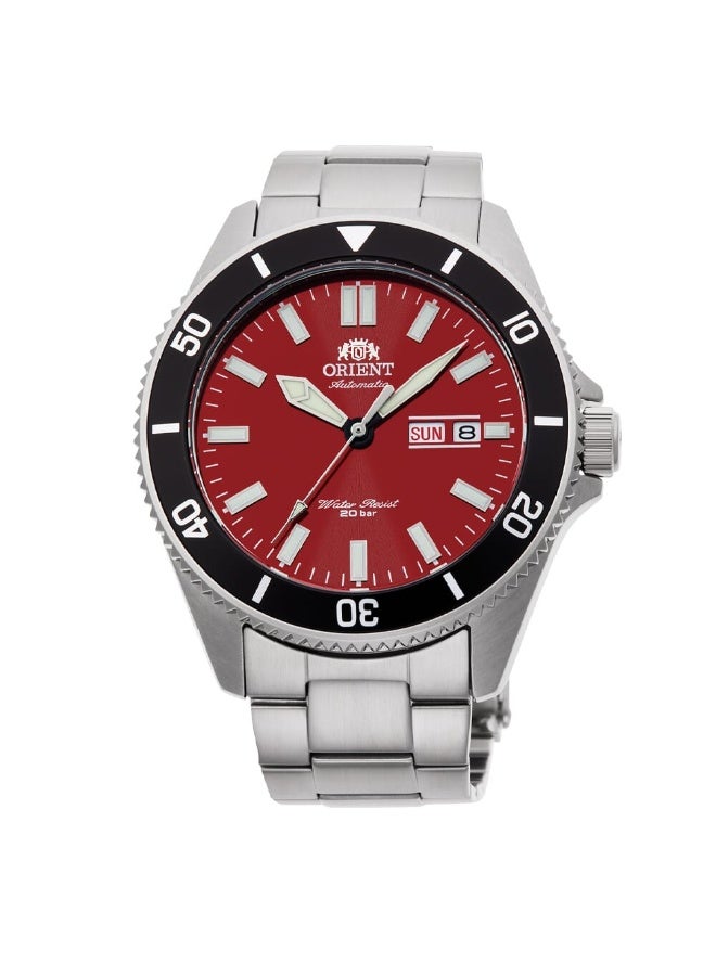 ORIENT Men Orient Sports Kanno Red Dial Stainless Steel Automatic Watch for Men's RA-AA0915R39B - Image 1