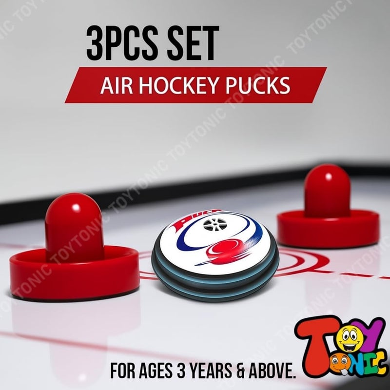 TOYTONIC Air Hockey Game for Kids | Fun Indoor Games for Boys Age 7–14 Years | Air Hockey Table for Children and Family | Skill-Building Activity Toy for Home Play - Image 2
