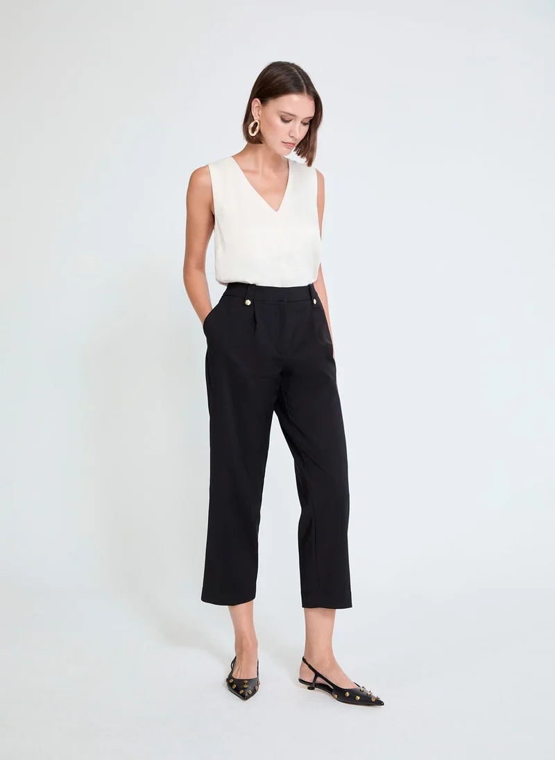 لولا كساديمونت Pants with Studded Belt Loops