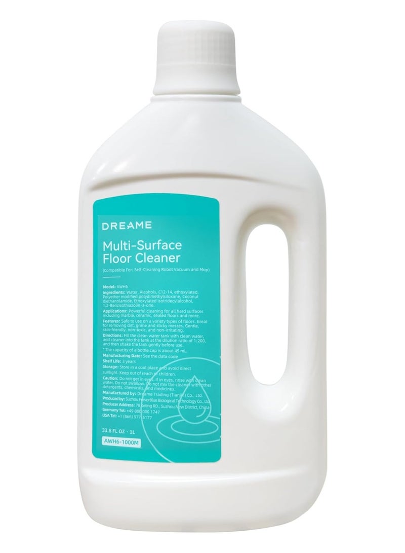 دريم محلول تنظيف الأرضيات من دريمي – طراز AWH5 / AWH6 – حجم 1 لتر - Image 1