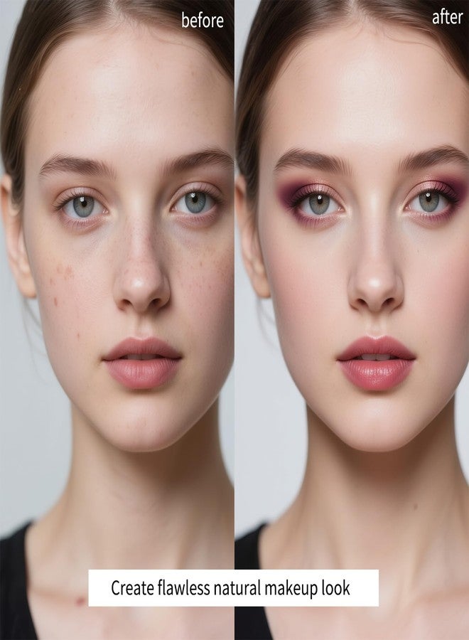 ام اس كيو فرشاة خافي العيوب MSQ ذات رأس مائل، فرشاة مكياج خافي العيوب، فرشاة صغيرة بزاوية للعين، فرشاة تحديد الأنف، فرش مكياج صغيرة لكريم الأساس، خافي العيوب، البودرة، والمكياج السائل (أسود) - Image 4