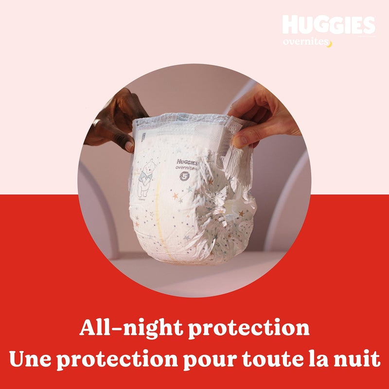 HUGGIES حفاضات هاجيز أفرنايتس حجم 6 - Image 2
