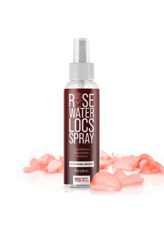 IMPRESA IMPRESA Rose Water Spray  Moisturizing Loc Treatment for Dreadlocks Braids  Faux Locs  Hydrating for Most Hair Types  No Sulfates Mineral Oil Silicone or Parabens  8oz 