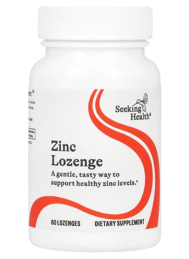 Seeking Health Zinc Lozenge 60 Lozenges 