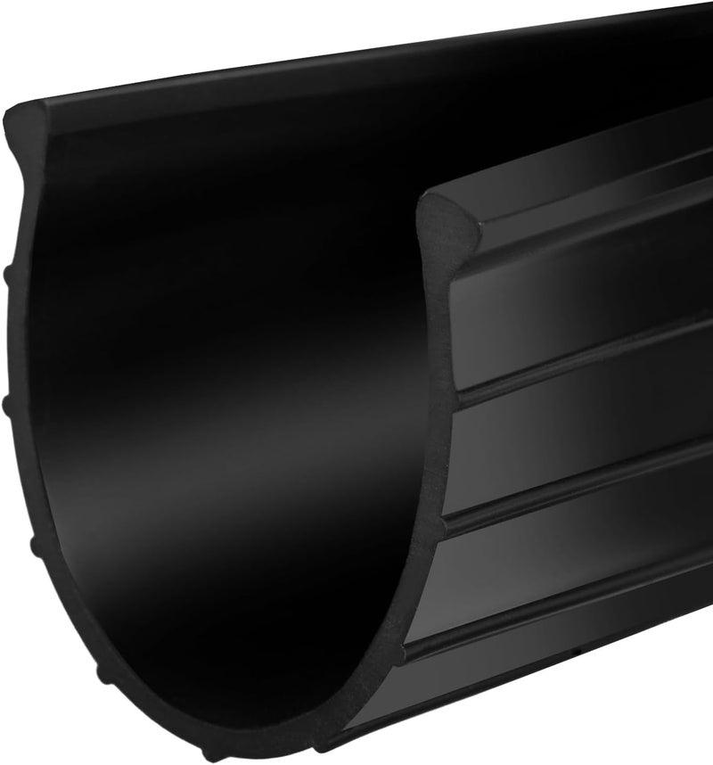 Ulreon 16FT Replacement Garage Door Bottom Seal 154448 Vinyl Weather Stripping for Wayne Dalton Garage 8000/9000 Series Steel/Thermaguard/Foamcore Style/Overhead Doors 5/32 in Bead Ends 3 Inch Width - Image 1
