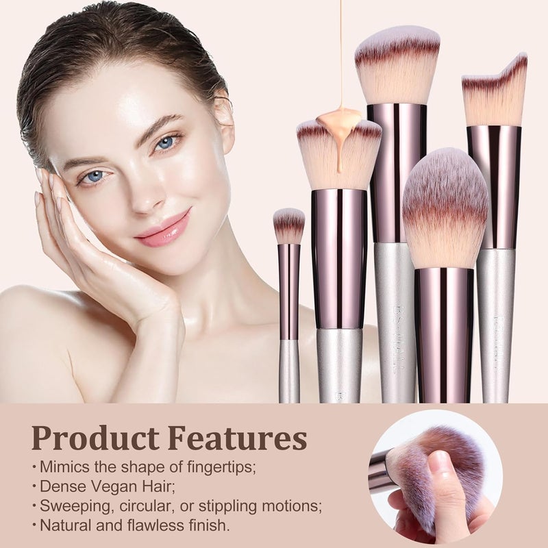 BS Mall BS-MALL 18 Pcs Makeup Brush Set - Image 3
