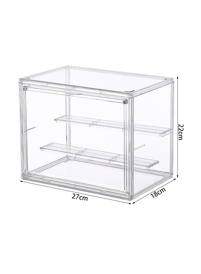 Multi-Functional Action Figure Display Case, Display Stand, Toy Showing Stand, Transparent Acrylic Display And Storage Stand, Storage Box For Skin Care Products And Accessories, show shelf, Desktop Display Box - Image 4