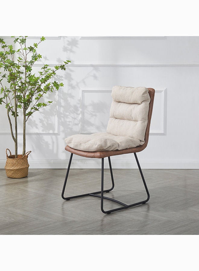 Home Box Florya Pillow Top Dining Chair 54.5 x 93 x 52 cm  - Image 1