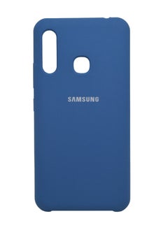 Logo Silicone Protective Case for Samsung Galaxy A70 E Cover Slim Stylish with Inside Microfiber Lining  - Image 1