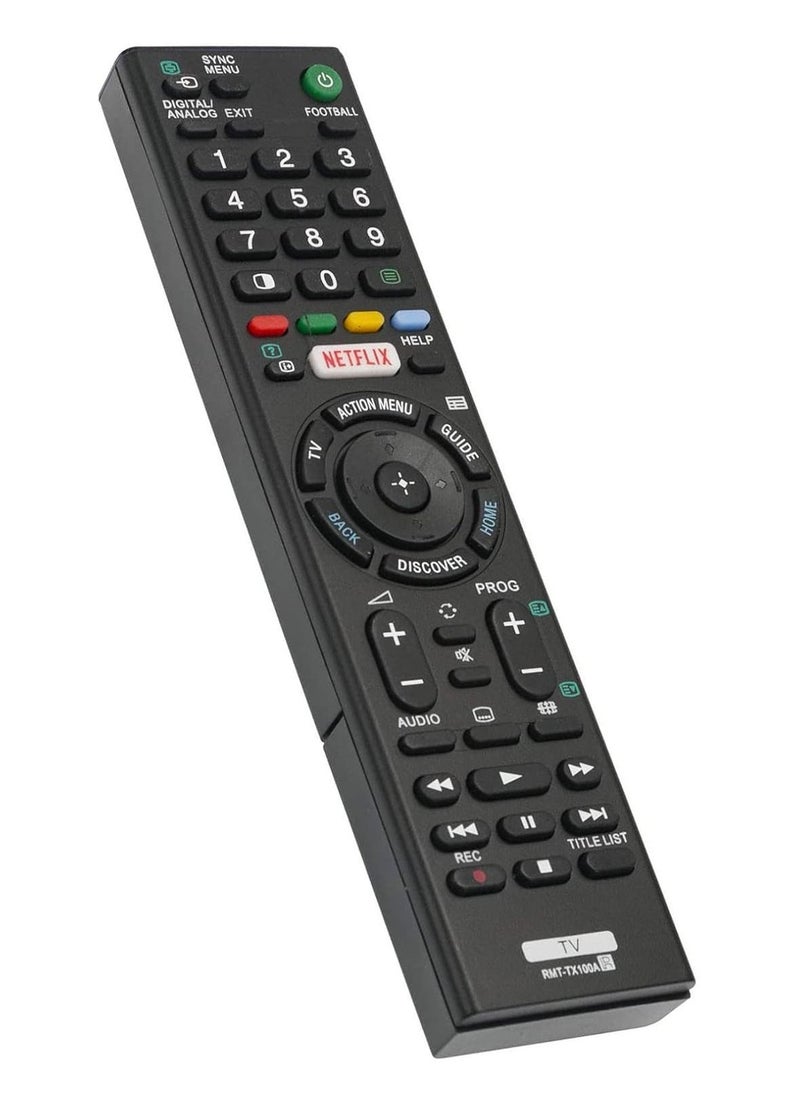 PopZa "New Remote Control RMT-TX100A Suitable for Sony Bravia TV KD-65X8500C, KD-75X8500C, KD-55X8500C, KD-49X8500C, KD-49X8300C, KD-43X8500C, KD-43X8300C, KD-65X9300C, KD-75X9400C, KD-55X9300C, KD-65X9000C – Includes Battery" - Image 3