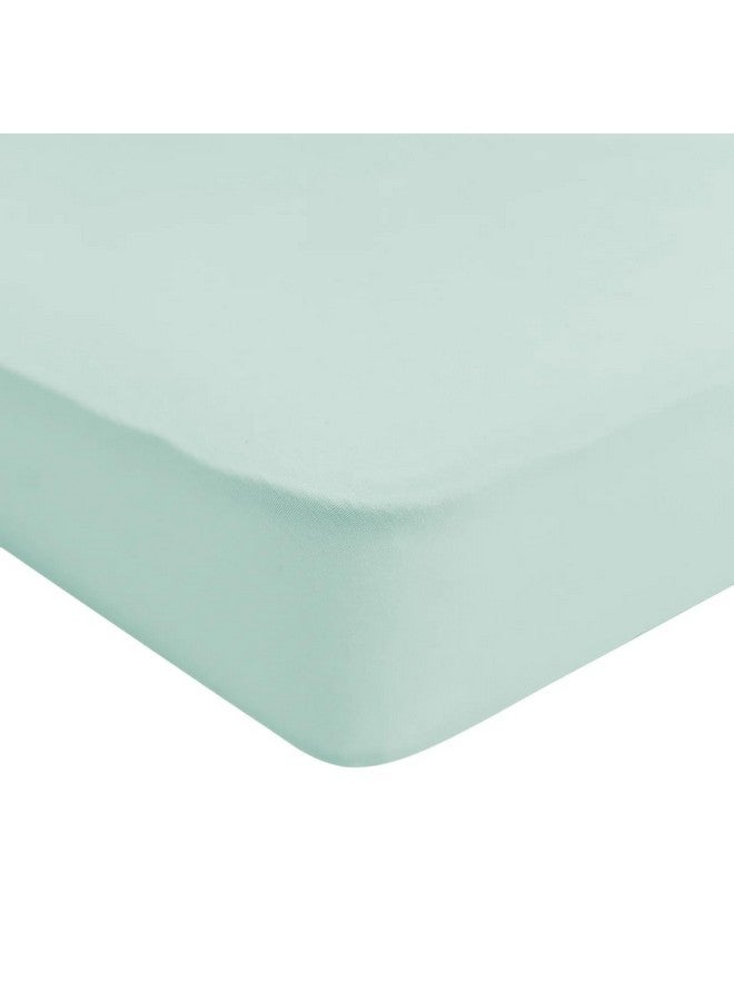 Kyte Baby Soft Crib Sheet - Standard Fitted Crib Sheet Made with Rayon from Bamboo, Ultra-Gentle and Breathable (Sage) - Image 1