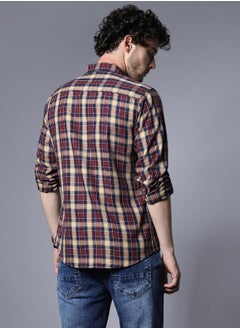Men Maroon Shirts