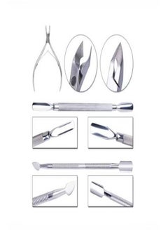 ORiTi Manicure And Pedicure Tools Cuticle Nippers Silver  - Image 5