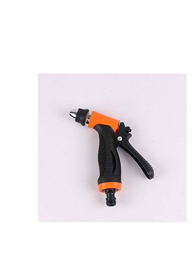 Car Hose Spray Gun, Multifunction High Pressure Water Gun for Car wash, Motorcycle, Bicycle, Pet, Gardening, Cleaning Bathroom, Kitchen, orange dsnmm 