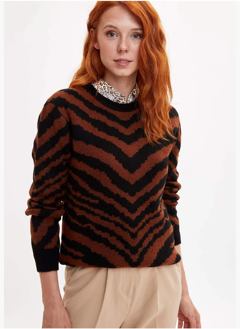 ديفاكتو Woman Tricot Regular Fit C Neck Tunic