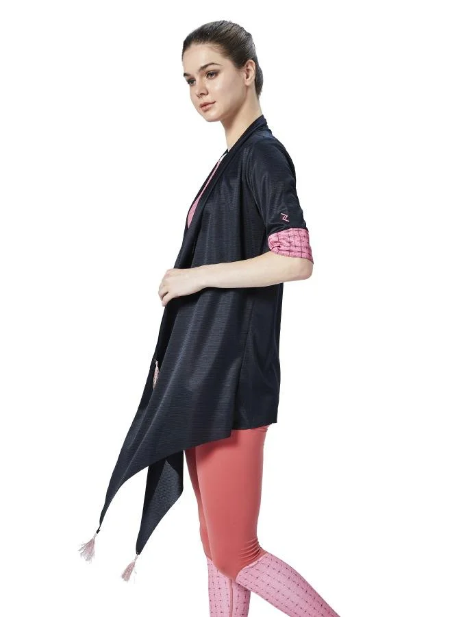 Zaecy Midnight Drape Women's Waterfall Shrug for Women | Best Price UAE