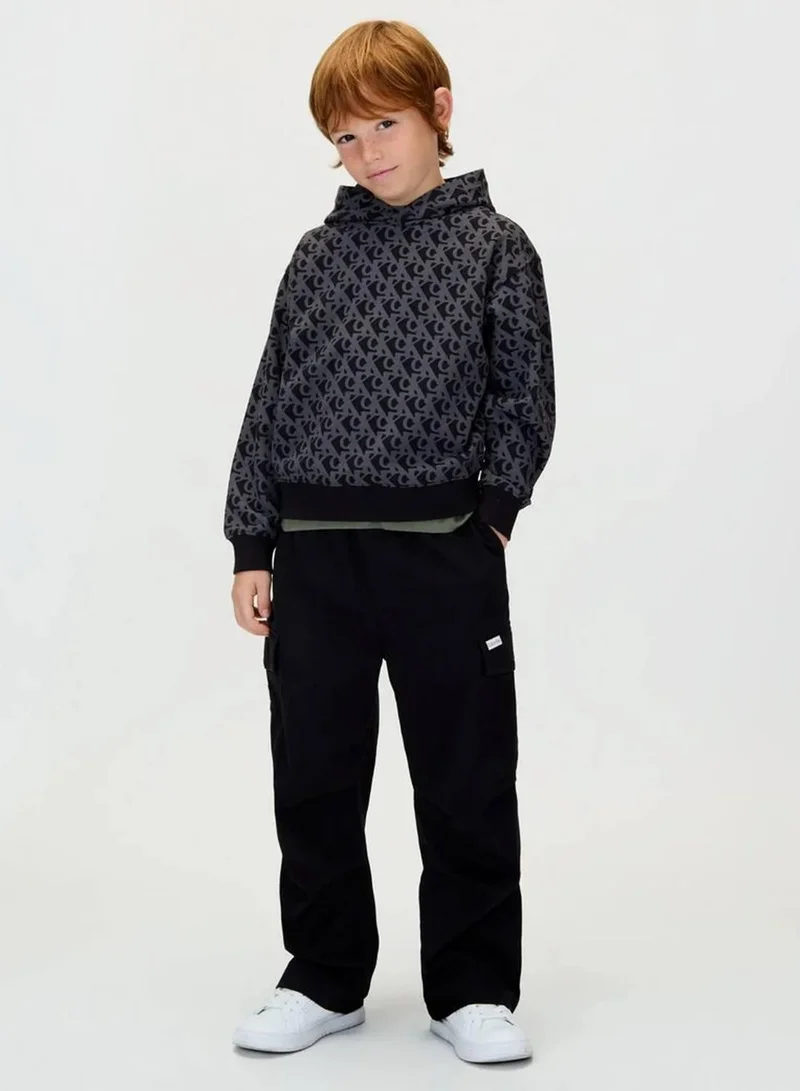 Calvin Klein Jeans Ck Black Logo Hoodie for Men | Best Price UAE